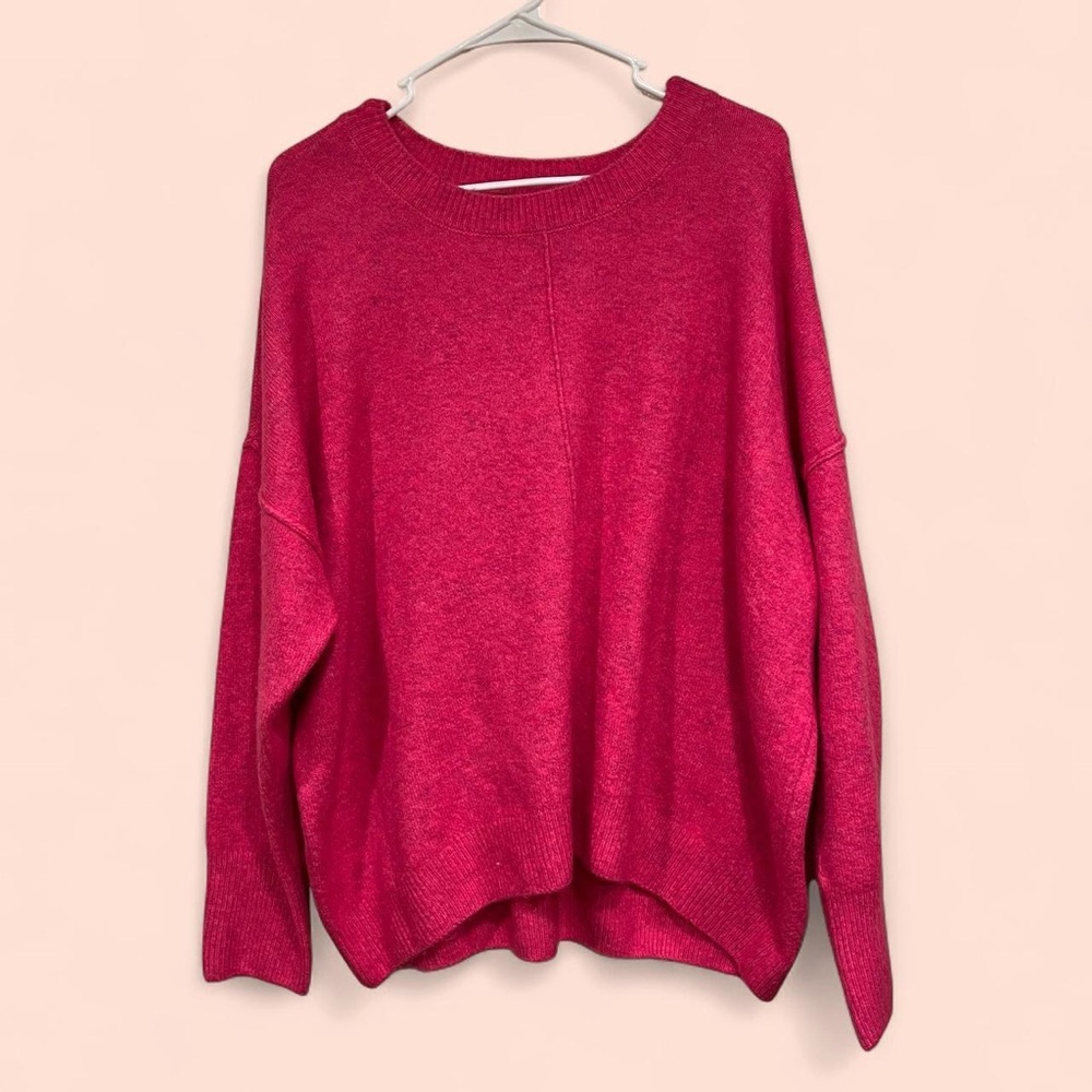 Vince Camuto Pink Crew Neck Sweater